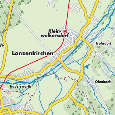 Übersichtsplan Lanzenkirchen