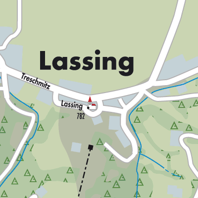 Stadtplan Lassing