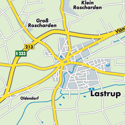 Übersichtsplan Lastrup