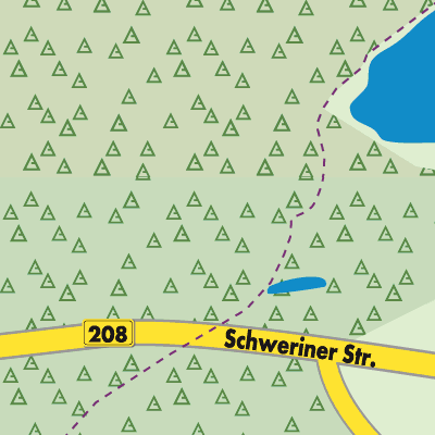 Stadtplan Lauenburgische Seen