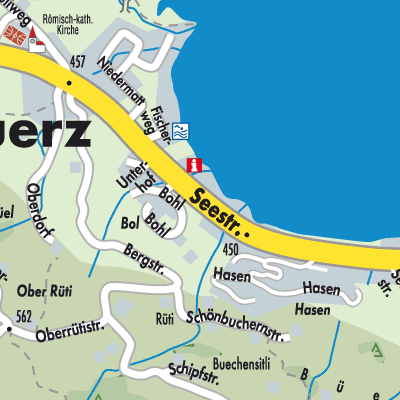 Stadtplan Lauerz