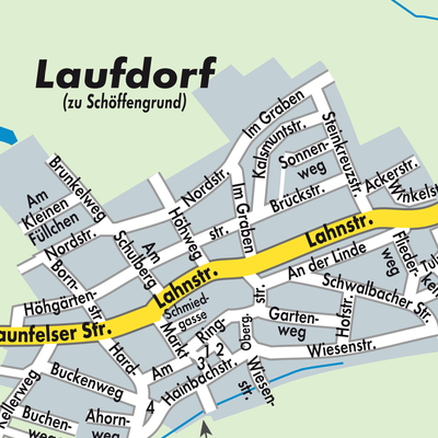 Stadtplan Laufdorf