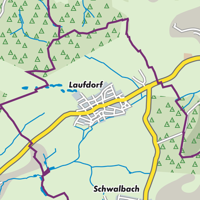 Übersichtsplan Laufdorf