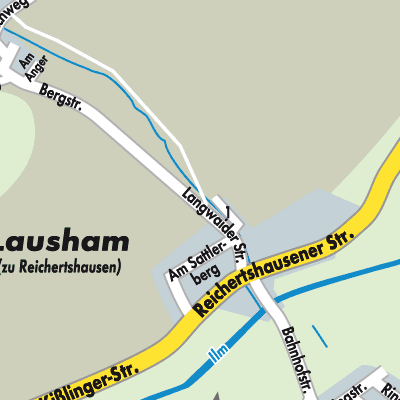 Stadtplan Lausham