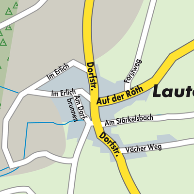 Stadtplan Lautenhausen