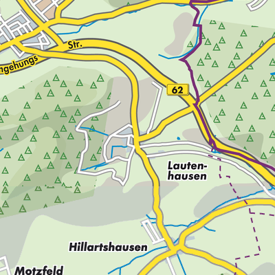 Übersichtsplan Lautenhausen