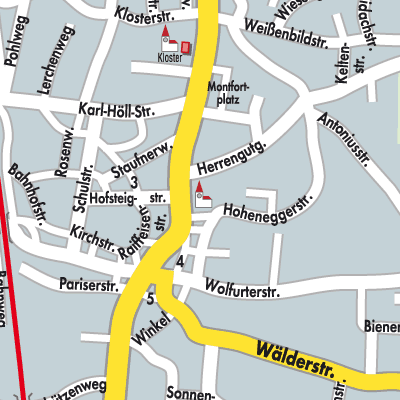 Stadtplan Lauterach