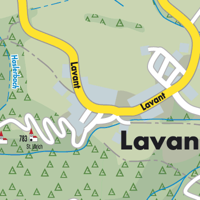 Stadtplan Lavant