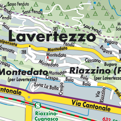 Stadtplan Lavertezzo