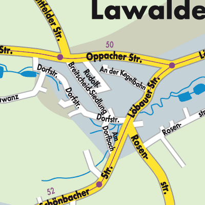 Stadtplan Lawalde