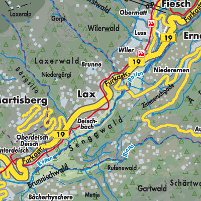 Übersichtsplan Lax