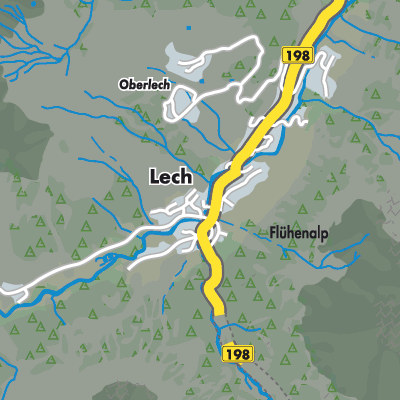 Übersichtsplan Lech