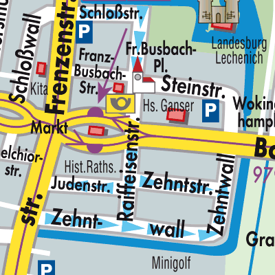 Stadtplan Lechenich