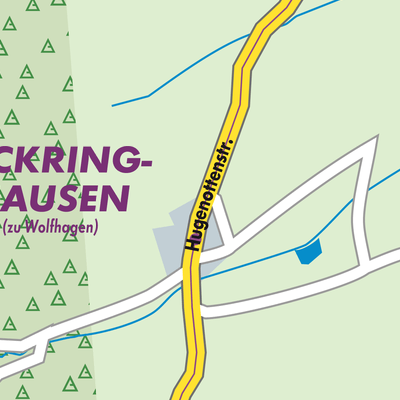 Stadtplan Leckringhausen