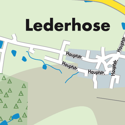 Stadtplan Lederhose