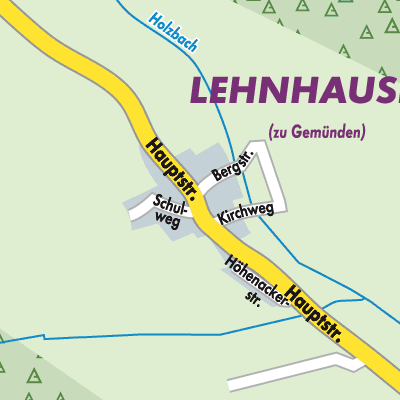 Stadtplan Lehnhausen