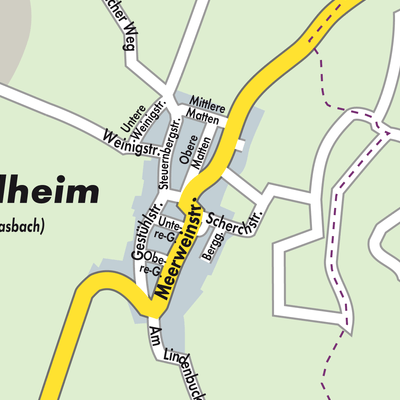 Stadtplan Leiselheim