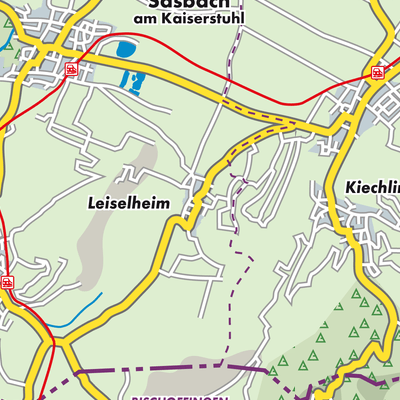 Übersichtsplan Leiselheim