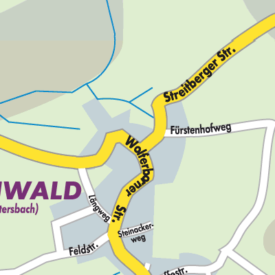 Stadtplan Leisenwald