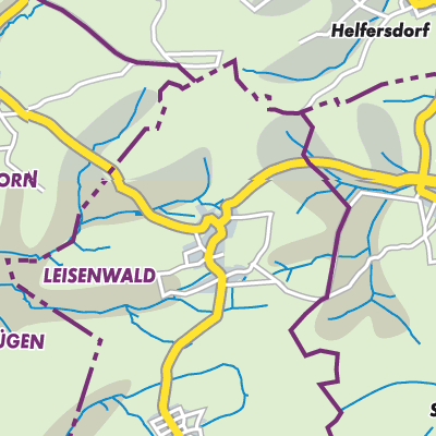 Übersichtsplan Leisenwald