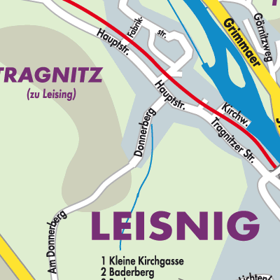 Stadtplan Leisnig