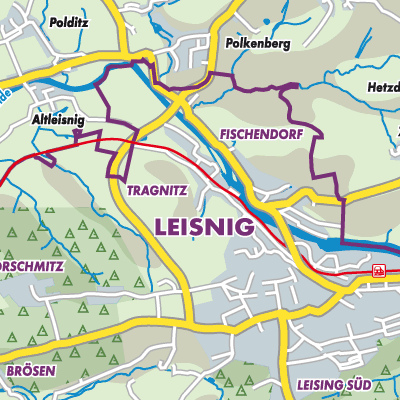 Übersichtsplan Leisnig