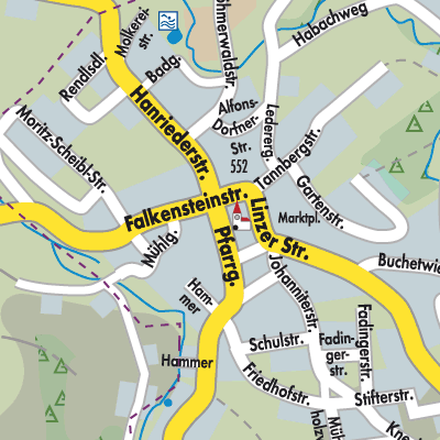 Stadtplan Lembach im Mühlkreis
