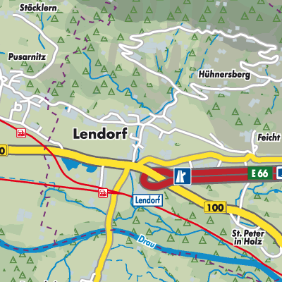 Übersichtsplan Lendorf