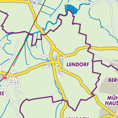 Übersichtsplan Lendorf