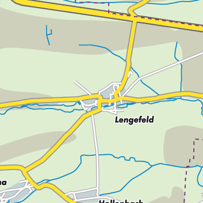 Übersichtsplan Lengefeld