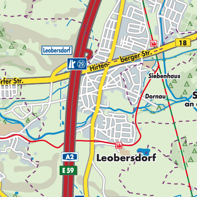 Übersichtsplan Leobersdorf