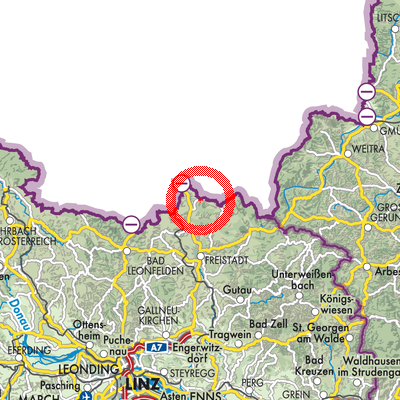 Landkarte Leopoldschlag