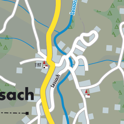 Stadtplan Lessach