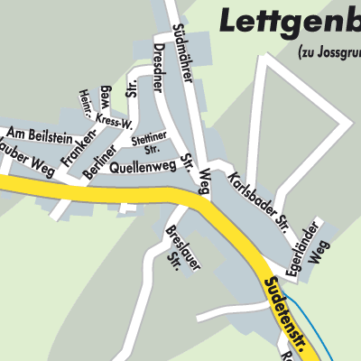 Stadtplan Lettgenbrunn