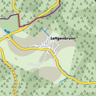 Übersichtsplan Lettgenbrunn