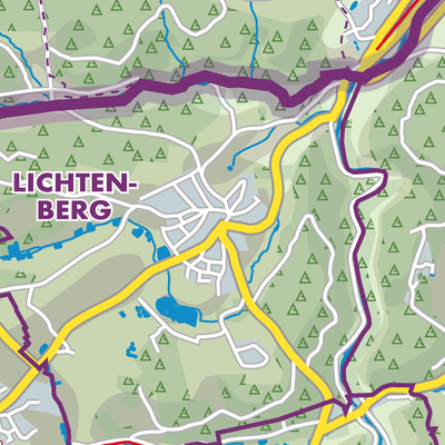 Übersichtsplan Lichtenberg