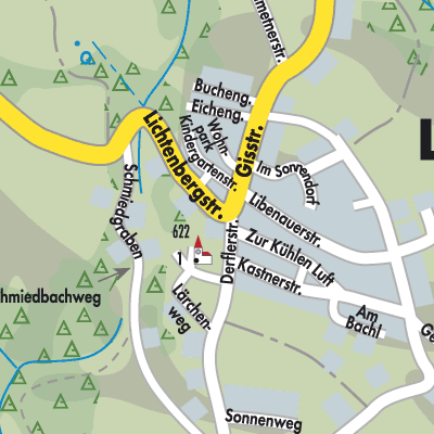 Stadtplan Lichtenberg