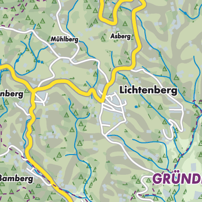 Übersichtsplan Lichtenberg