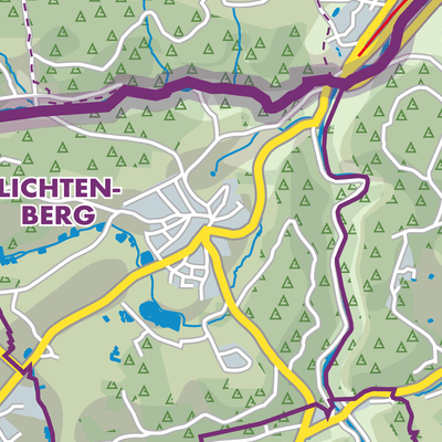 Übersichtsplan Lichtenberg