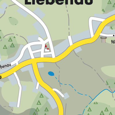 Stadtplan Liebenau