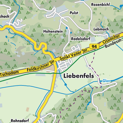 Übersichtsplan Liebenfels