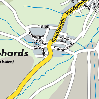Stadtplan Liebhards