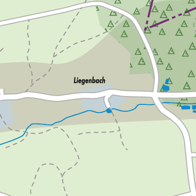 Stadtplan Liegenbach