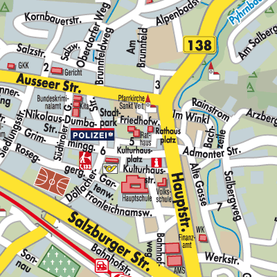 Stadtplan Liezen