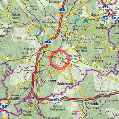 Landkarte Lindau