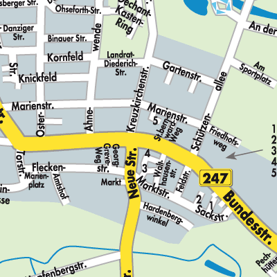 Stadtplan Lindau