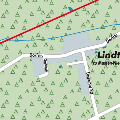 Stadtplan Lindthal