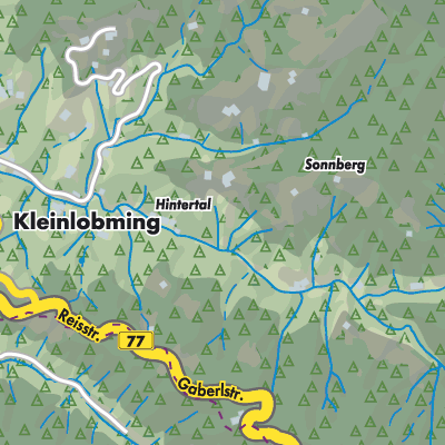 Übersichtsplan Lobmingtal