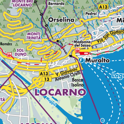 Übersichtsplan Locarno