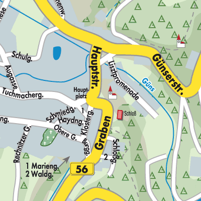 Stadtplan Lockenhaus